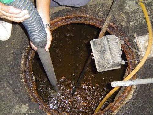 袍江隔油池清理