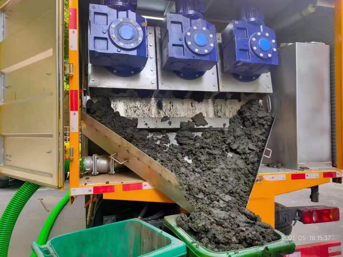 袍江化粪池清掏城市维护站-泥浆净化干湿分离处理